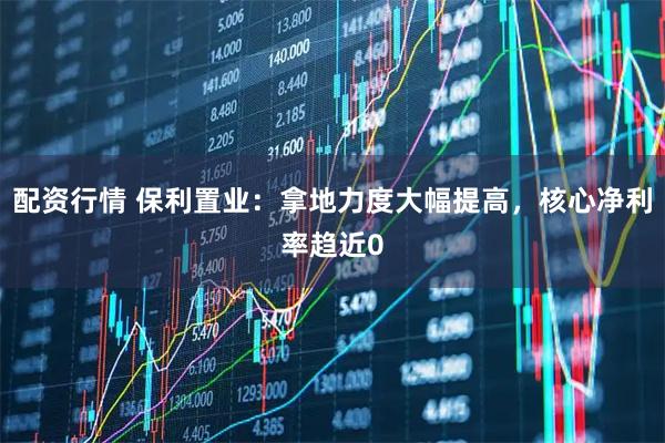 配资行情 保利置业:拿地力度大幅提高,核心净利率趋近0